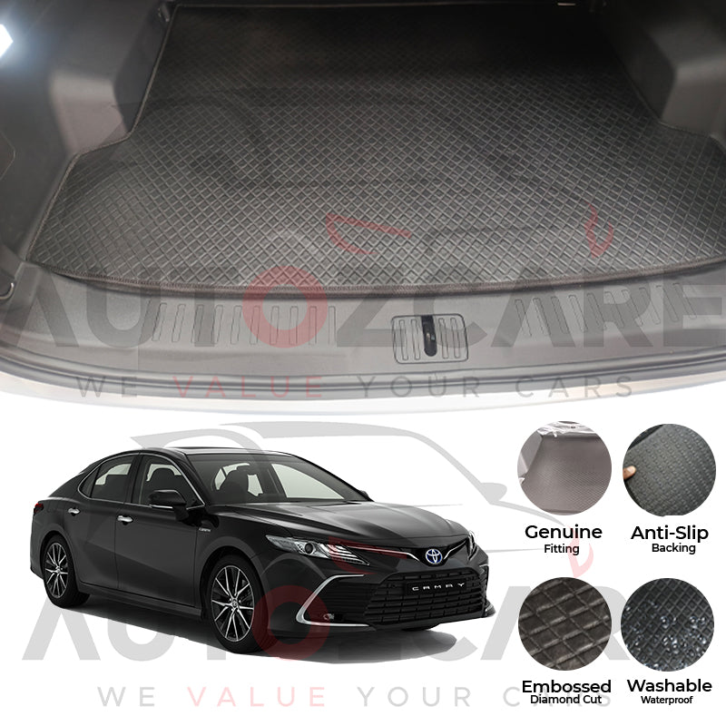 Toyota Camry China Rexine Custom-Size Trunk Mat - Model 2023-2025