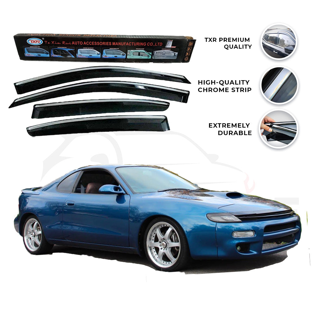 Toyota Celica TXR press sun visor with chrome model 1989-1993 - AutozCare Pakistan