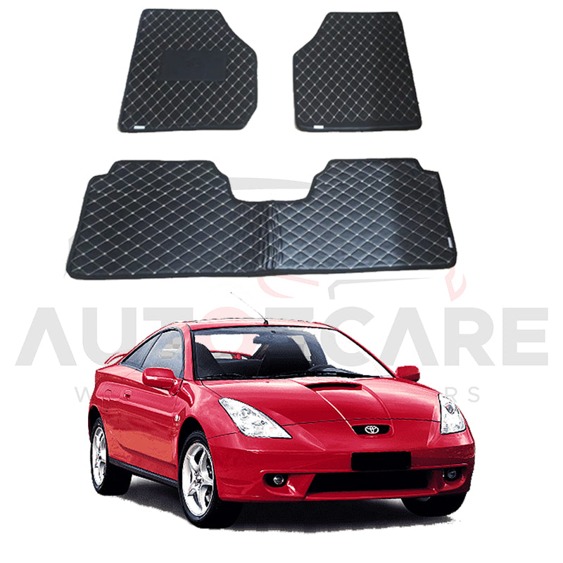 Toyota Celica 7D Floor Mat ( Flat Style ) - Model 1993-1999 - AutozCare Pakistan