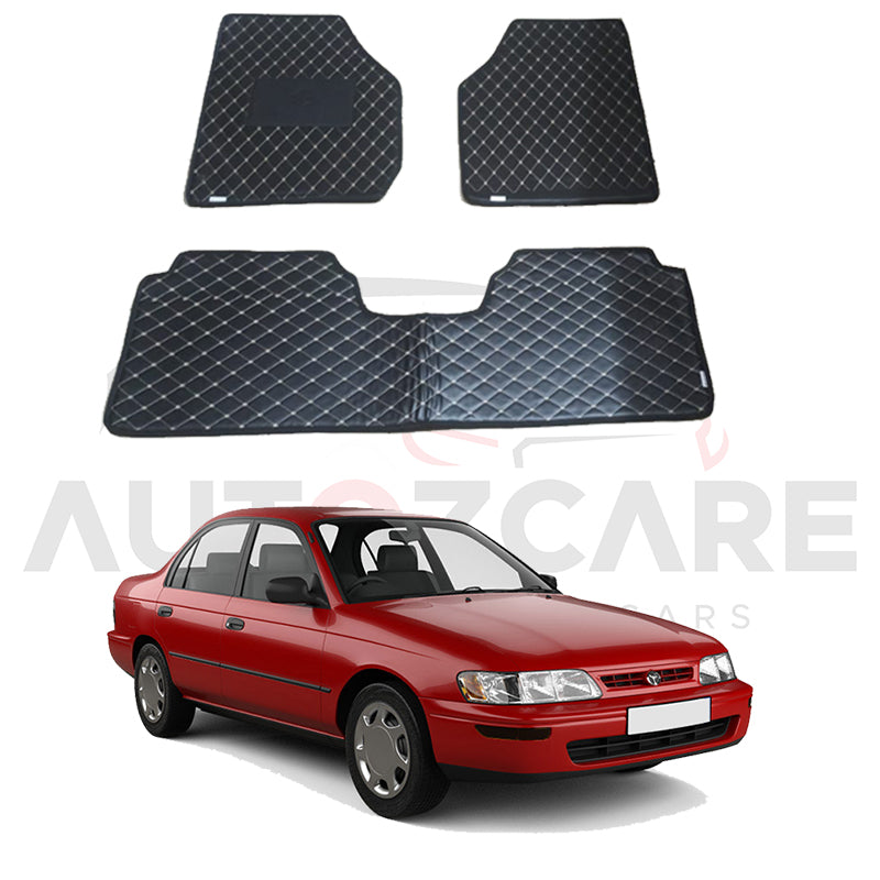 Toyota Corolla 7D Floor Mat ( Flat Style ) - Model 1991-1995 Corolla Best Floor Mats