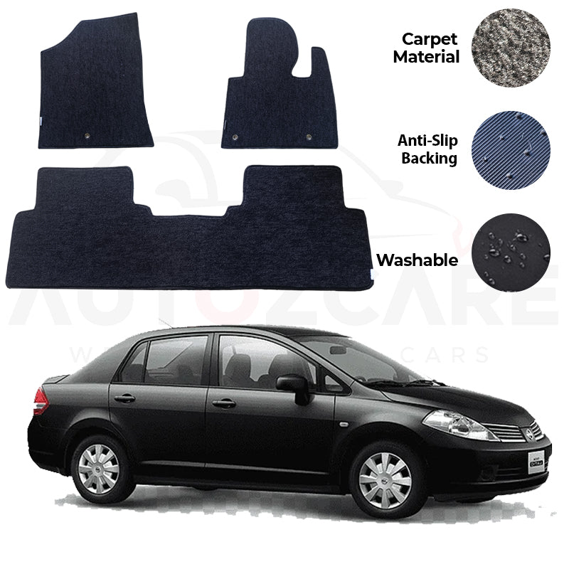 Toyota Corolla Genuine Fitting Carpet Floor Mat 3PCS - Model 2000-2005