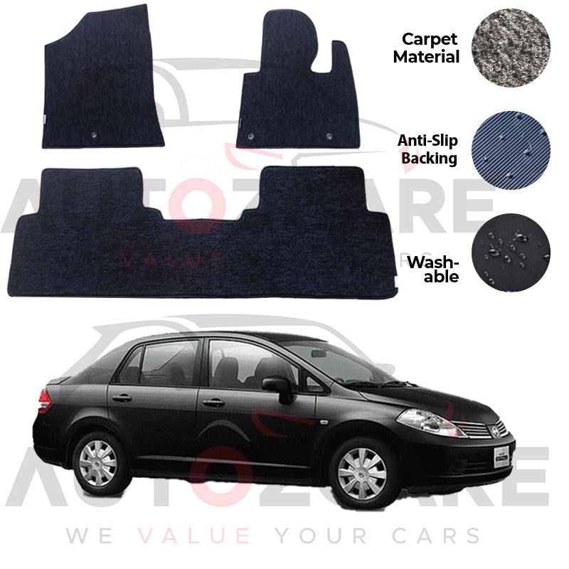 Toyota Corolla Genuine Fitting Carpet Floor Mat 3PCS - Model 2000-2005