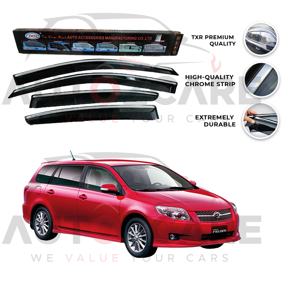 Toyota Corolla Fielder TXR press sun visor with chrome model 2006-2012