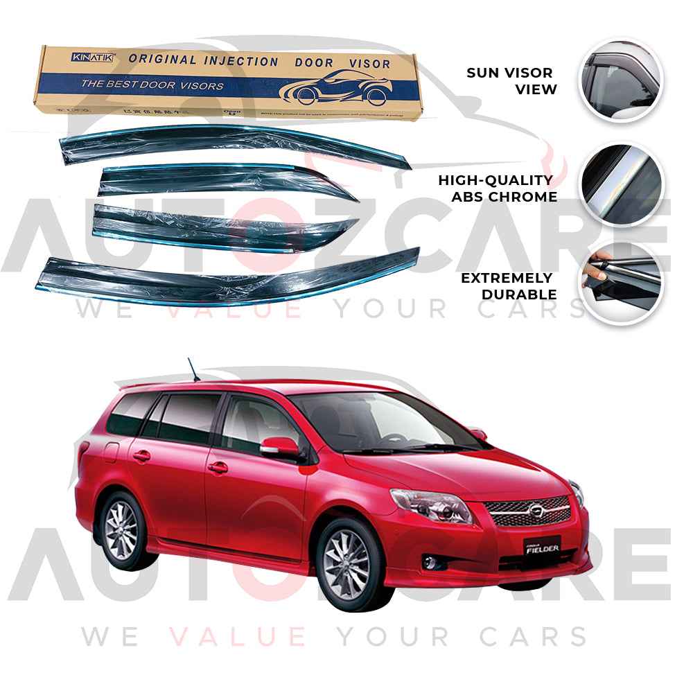 Toyota Corolla Fielder Air press sun visor with chrome model 2006-2012