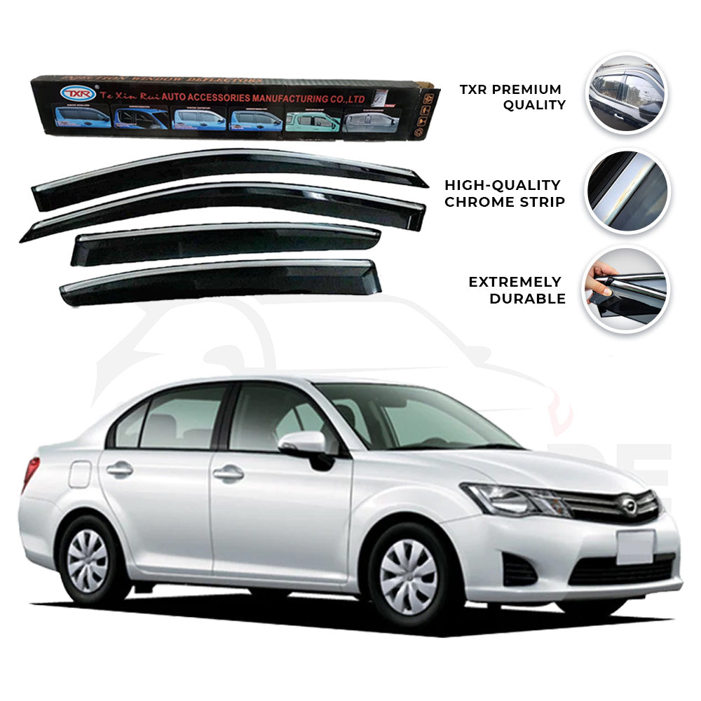 Toyota Corolla TXR press sun visor with chrome model 2012-2019 - AutozCare Pakistan