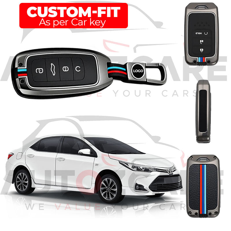 Toyota Corolla Remote Key Cover with Keychain - Model 2014-2025