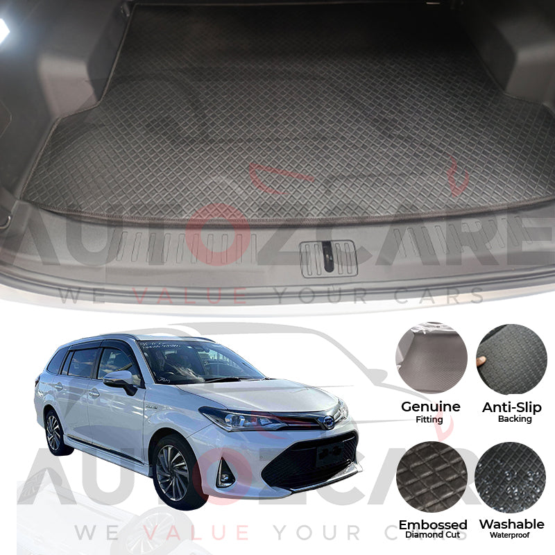 Toyota Corolla Fielder China Rexine Custom-Size Trunk Mat - Model 2013-2025
