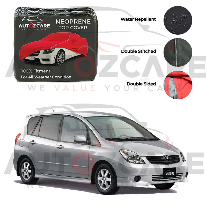 Toyota Corolla Spacio Neoprene Top Cover - Model 2001-2026