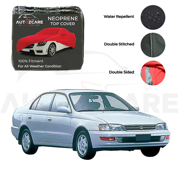 Toyota Corona Neoprene Top Cover - Model 1992-1998 - AutozCare Pakistan