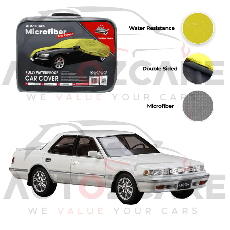 Toyota Cresta Microfiber Car Top Cover - Model 1996-2001