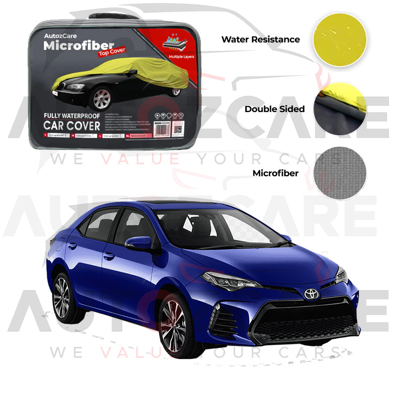 Toyota Crown Microfiber Car Top Cover - Model 2012-2018