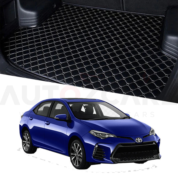 Toyota Crown 7D Custom Car Trunk Mat - Model 2012-2018 - AutozCare Pakistan