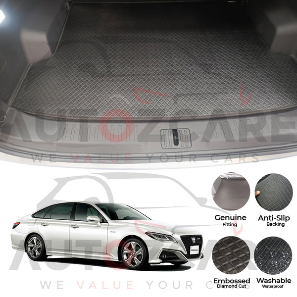 Toyota Crown RS Advance China Rexine Custom-Size Trunk Mat - Model 2018-2022