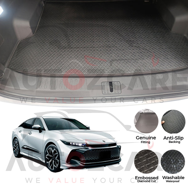 Toyota Crown Crossover RS China Rexine Custom-Size Trunk Mat - Model 2023-2025