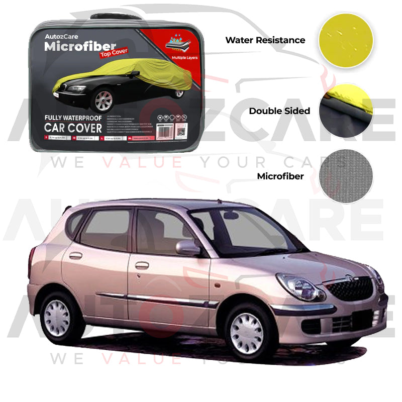 Toyota Duet Microfiber Car Top Cover - Model 1998-2004
