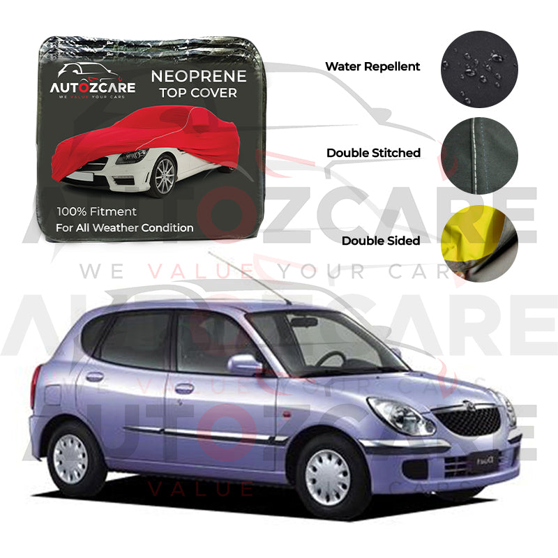 Toyota Duet Neoprene Top Cover - Model 1998-2004