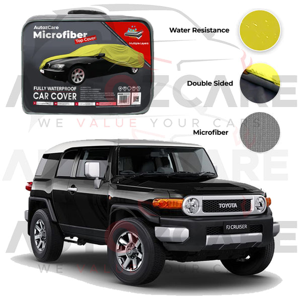Toyota Fj Cruiser Microfiber Car Top Cover Model 2006-2018