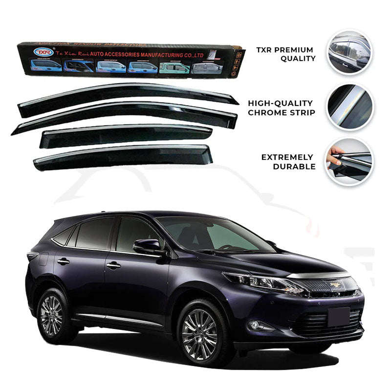 Toyota Harrier  TXR Air press sun visor with chrome model 2019-2022