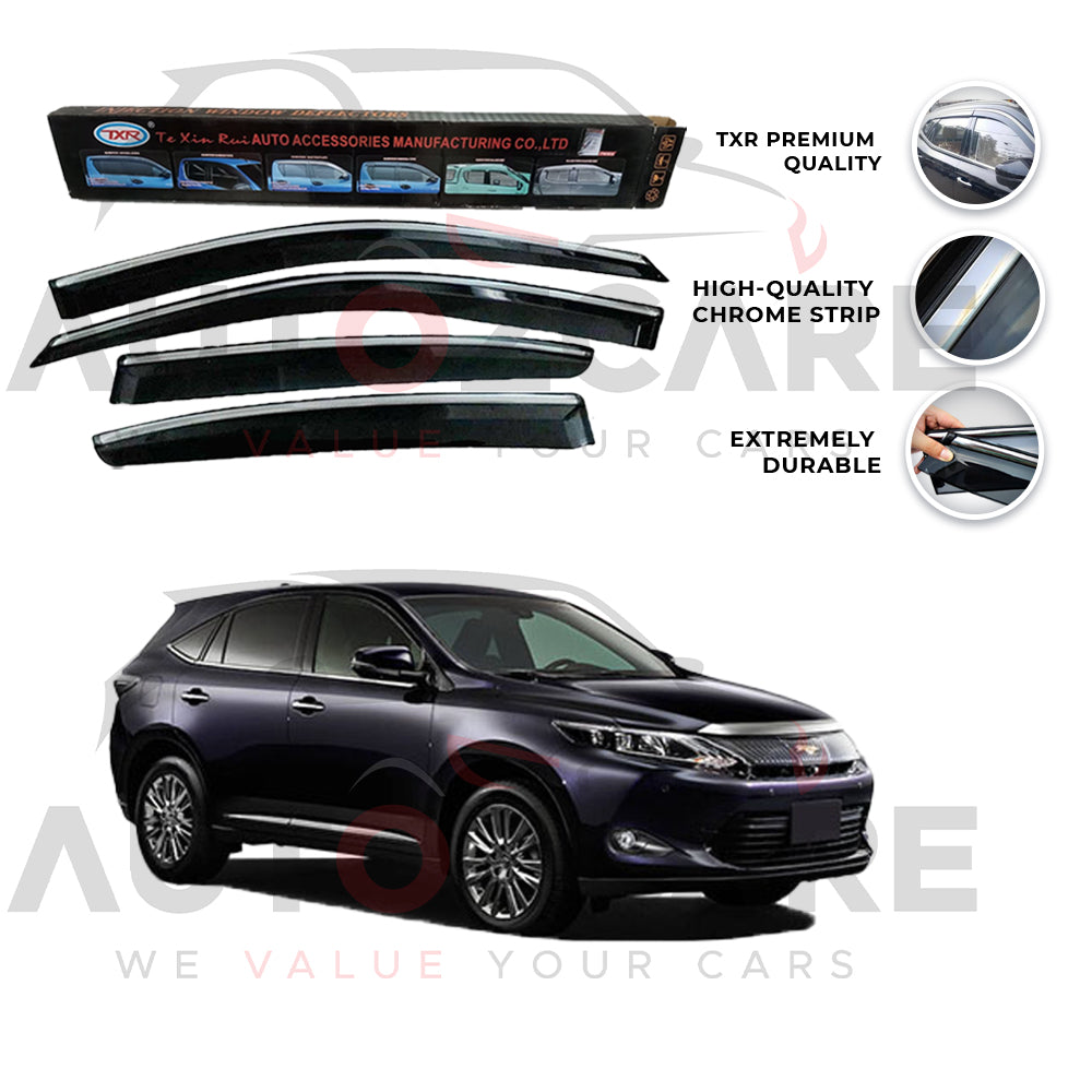 Toyota Harrier  TXR Air press sun visor with chrome model 2019-2022