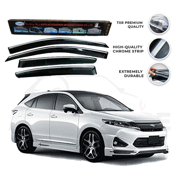 Toyota Harrier TXR Air press sun visor with chrome model 2019-2022 - AutozCare Pakistan