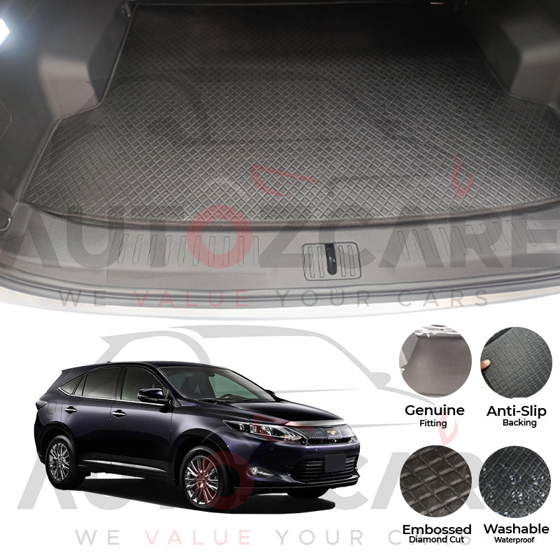 Toyota Harrier China Rexine Custom-Size Trunk Mat - Model 2019-2022
