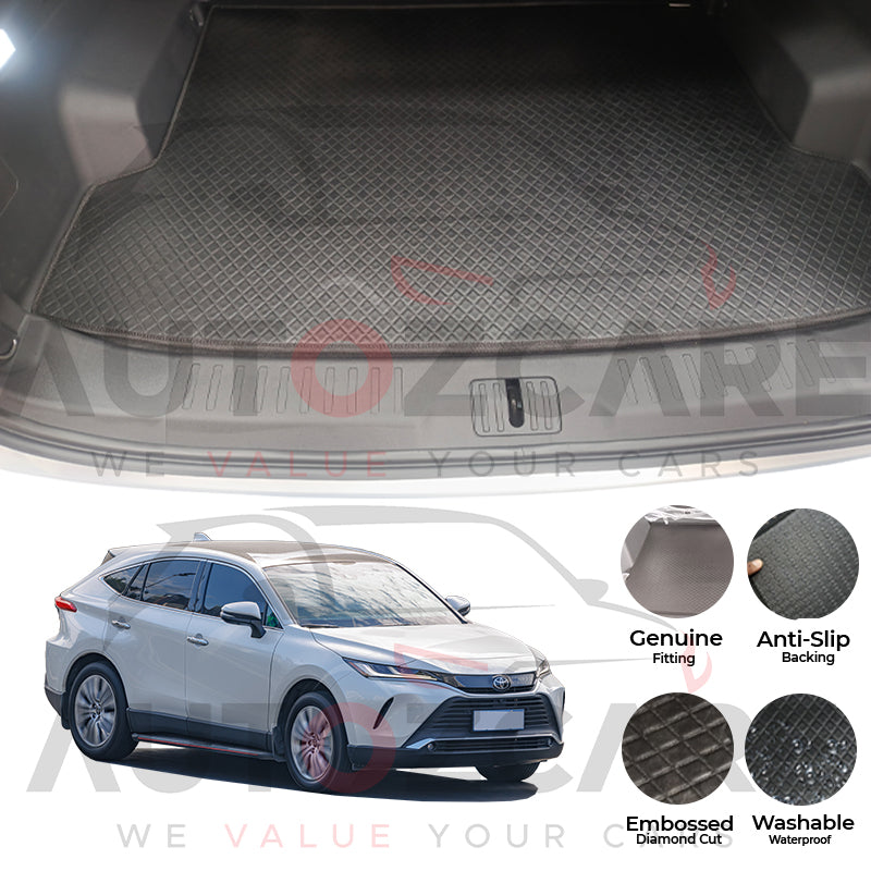 Toyota Harrier China Rexine Custom-Size Trunk Mat - Model 2023-2025