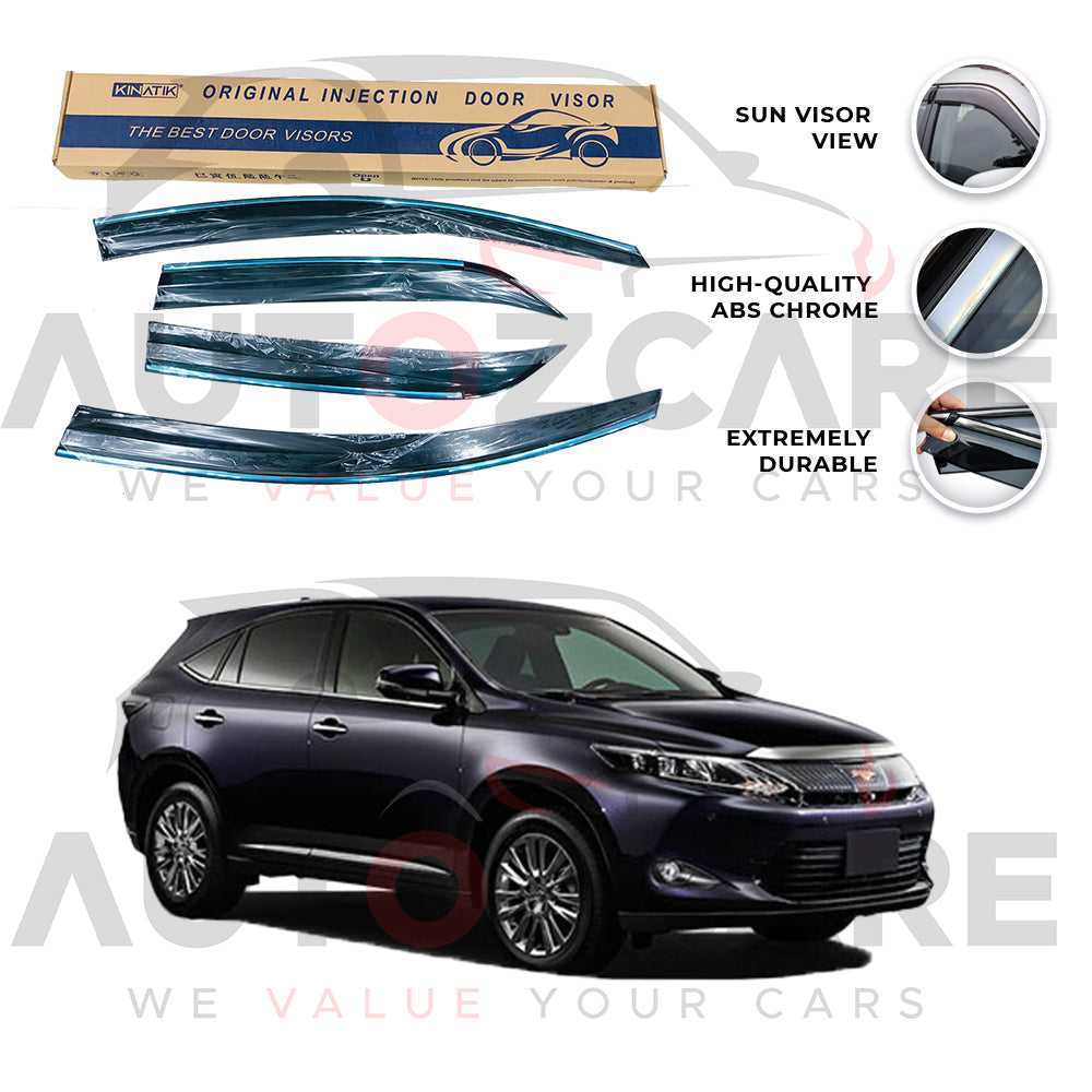 Toyota Harrier Air press sun visor with chrome model  2019-2022