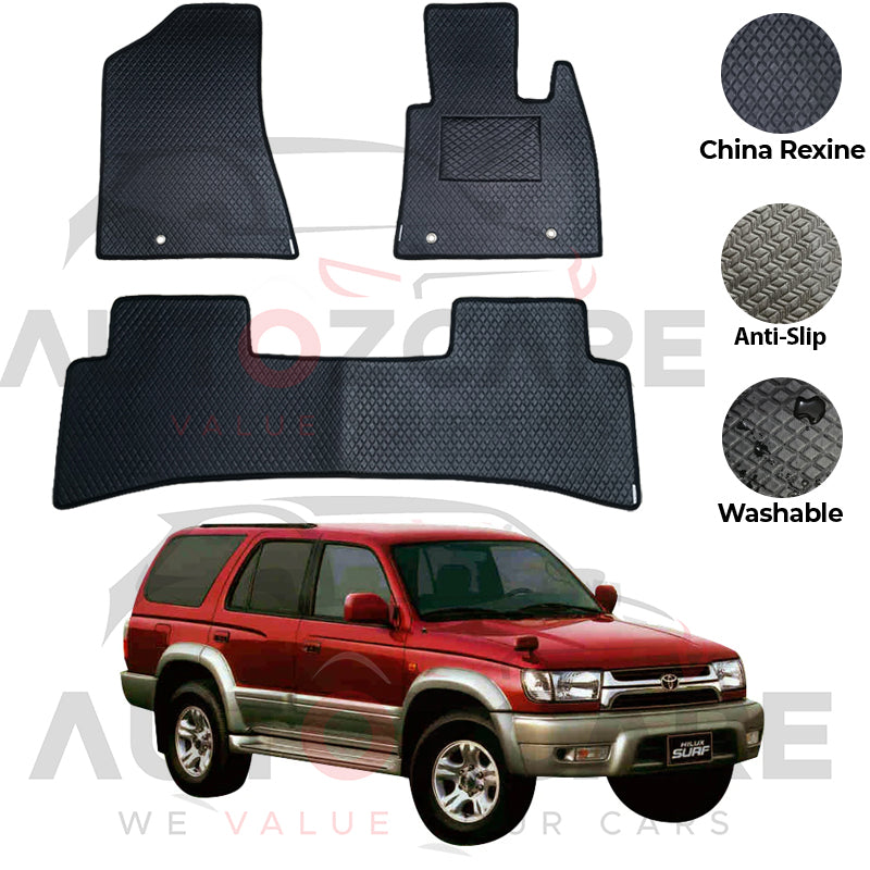 Toyota Hilux Surf China Rexine Floor Mat 3PCS - Model 1990-2002