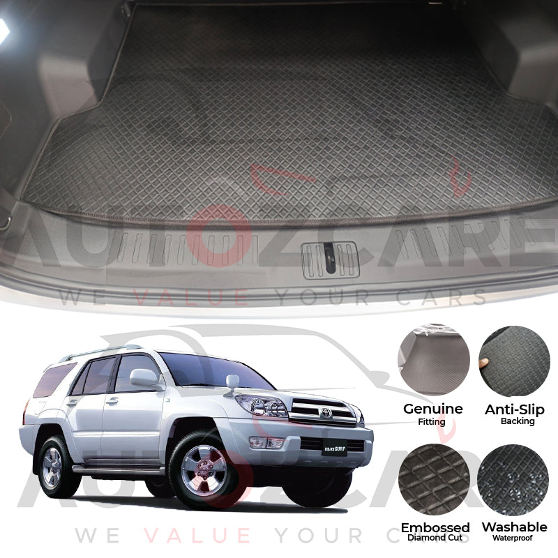 Toyota Hilux Surf China Rexine Custom-Size Trunk Mat - Model 2003-2009