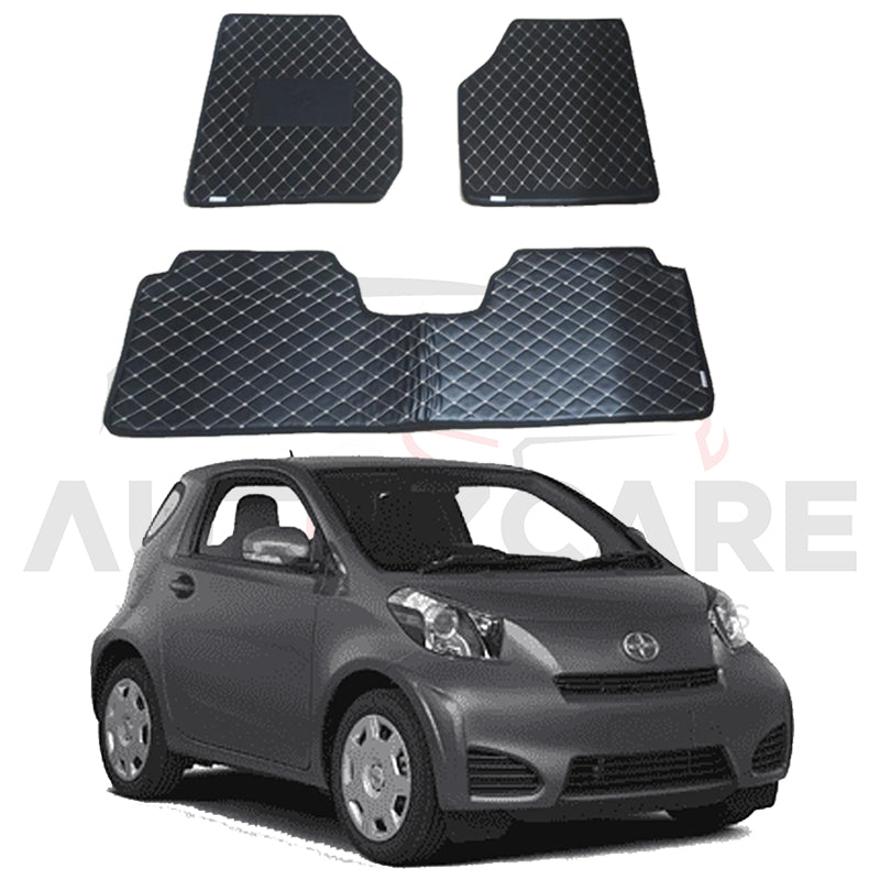 Toyota IQ 7D Floor Mat ( Flat Style ) - Model 2008-2018 - AutozCare Pakistan