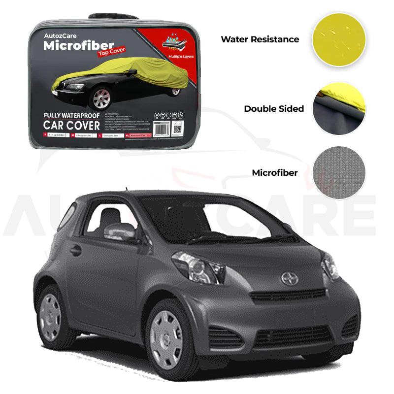 Toyota IQ Microfiber Car Top Cover - Model 2008-2018 - AutozCare Pakistan