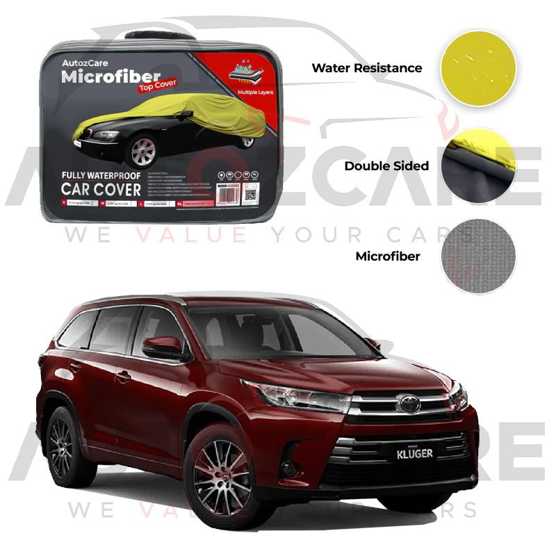 Toyota Kluger Microfiber Car Top Cover - Model 2019-2026