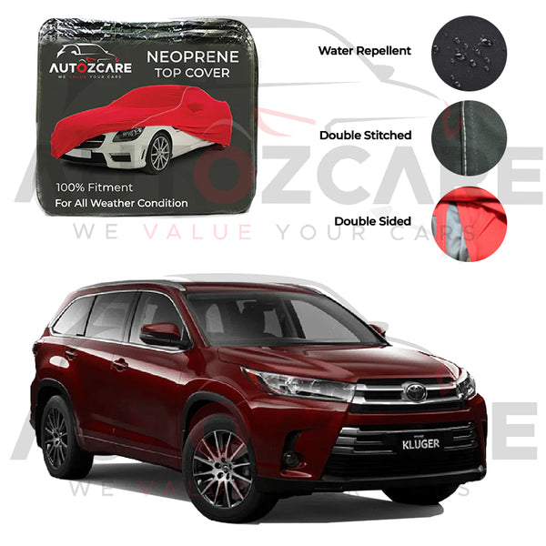 Toyota Kluger Neoprene Top Cover - Model 2019-2026
