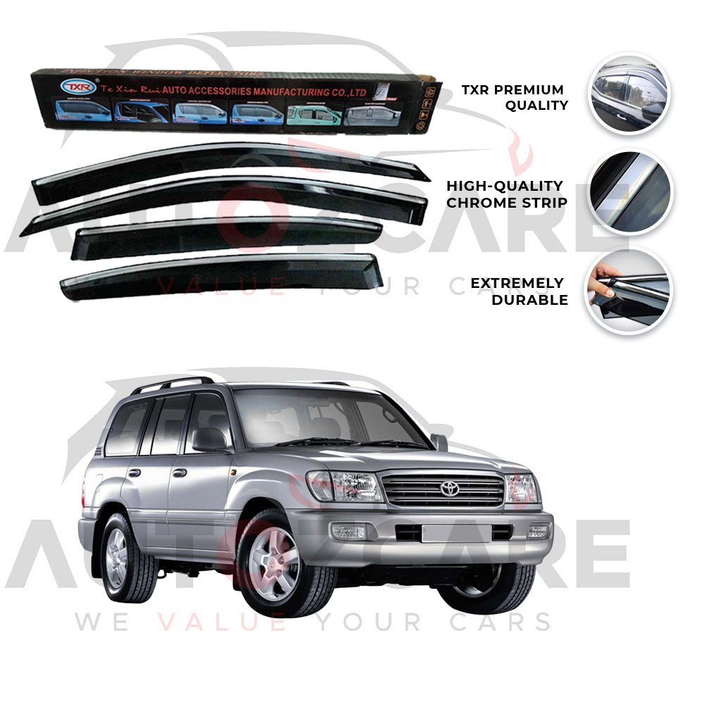 Toyota Land Cruiser  TXR Air press sun visor with chrome model 1998-2007