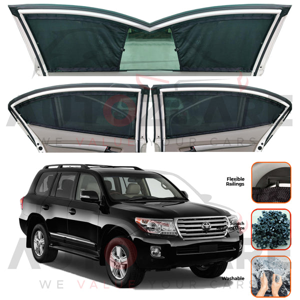 Toyota Land Cruiser LC200 V8 Custom Car Sliding Curtains - Model 2007-2015