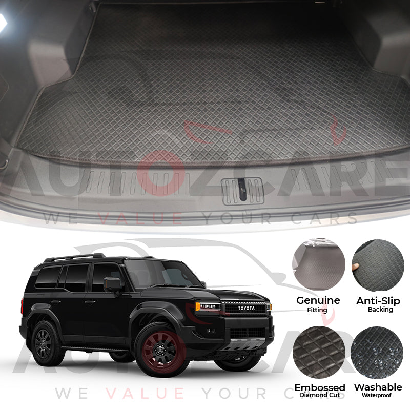 Toyota Land Cruiser LC250 China Rexine Custom-Size Trunk Mat - Model 2025