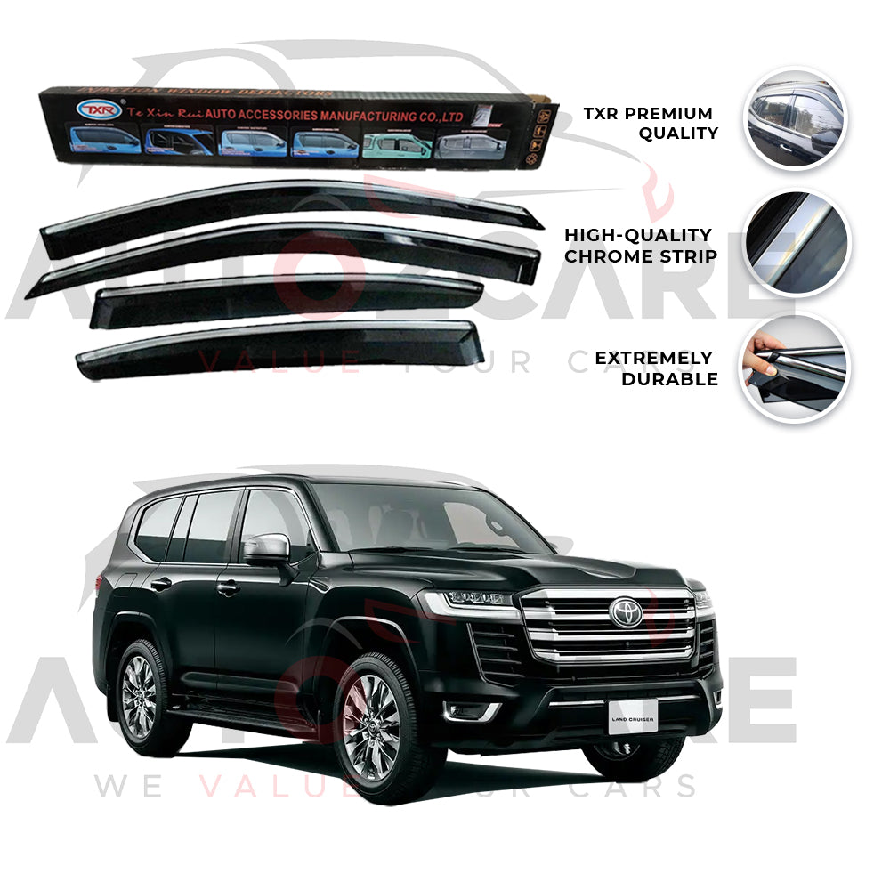 Toyota Land Cruiser ZX TXR Air press sun visor with chrome