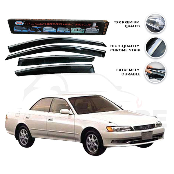 Toyota Mark11 TXR press sun visor with chrome model 1992-1995 - AutozCare Pakistan