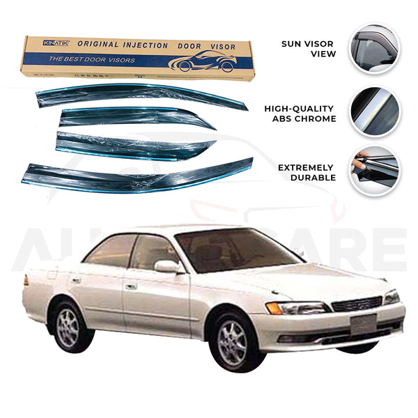 Toyota Mark11 Air press sun visor with chrome model 1992-1995 - AutozCare Pakistan