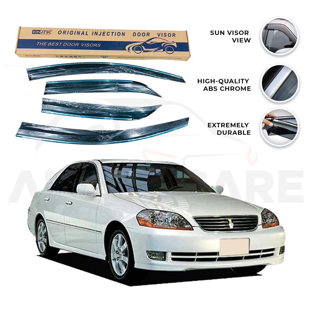 Toyota Mark11 Air press sun visor with chrome model 1996-2000 - AutozCare Pakistan