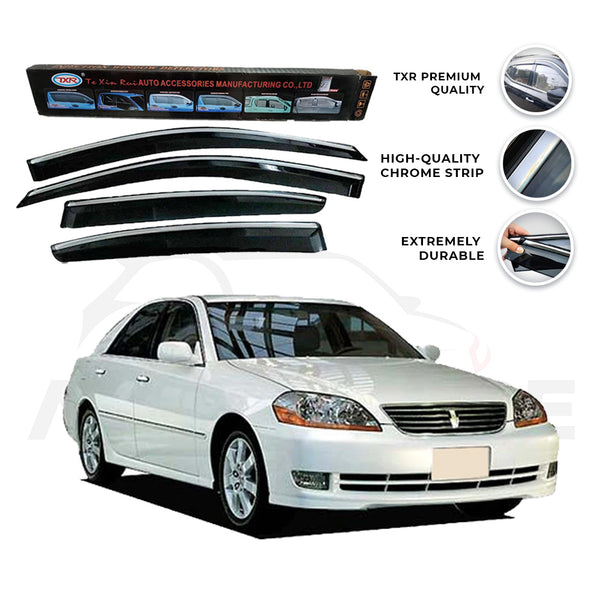 Toyota Mark11 TXR press sun visor with chrome model 1996-2000 - AutozCare Pakistan