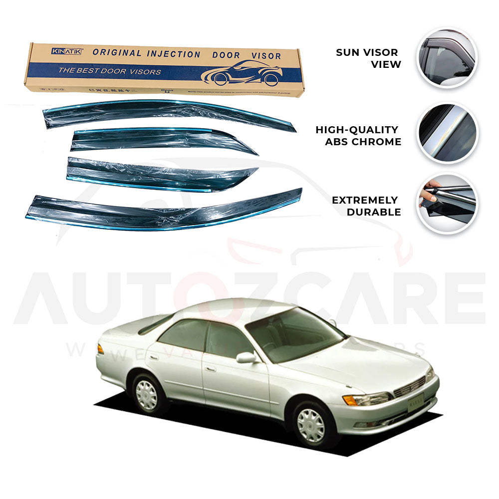 Toyota Mark 2 Air press sun visor with chrome model 1992-2000 - AutozCare Pakistan