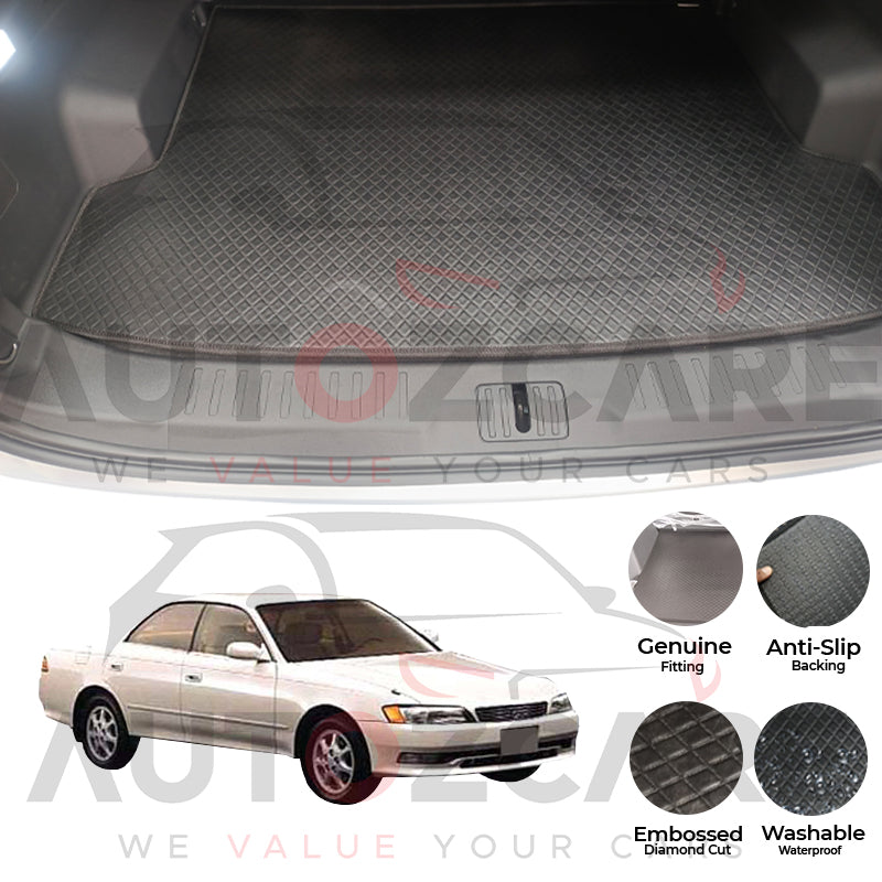 Toyota Mark 2 II China Rexine Custom-Size Trunk Mat - Model 1992-1995