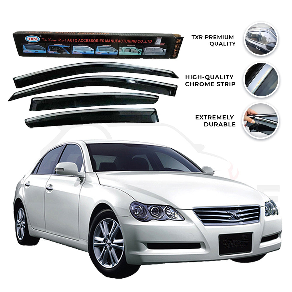 Toyota Mark X TXR press sun visor with chrome model 2004-2009 - AutozCare Pakistan