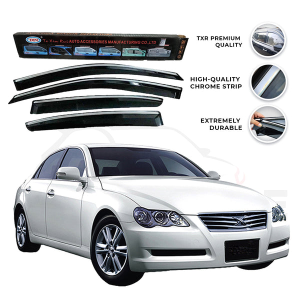 Toyota Mark X TXR press sun visor with chrome model 2004-2009 - AutozCare Pakistan