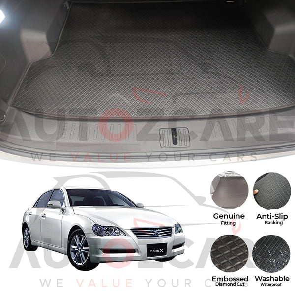 Toyota Mark X China Rexine Custom-Size Trunk Mat - Model 2004-2009