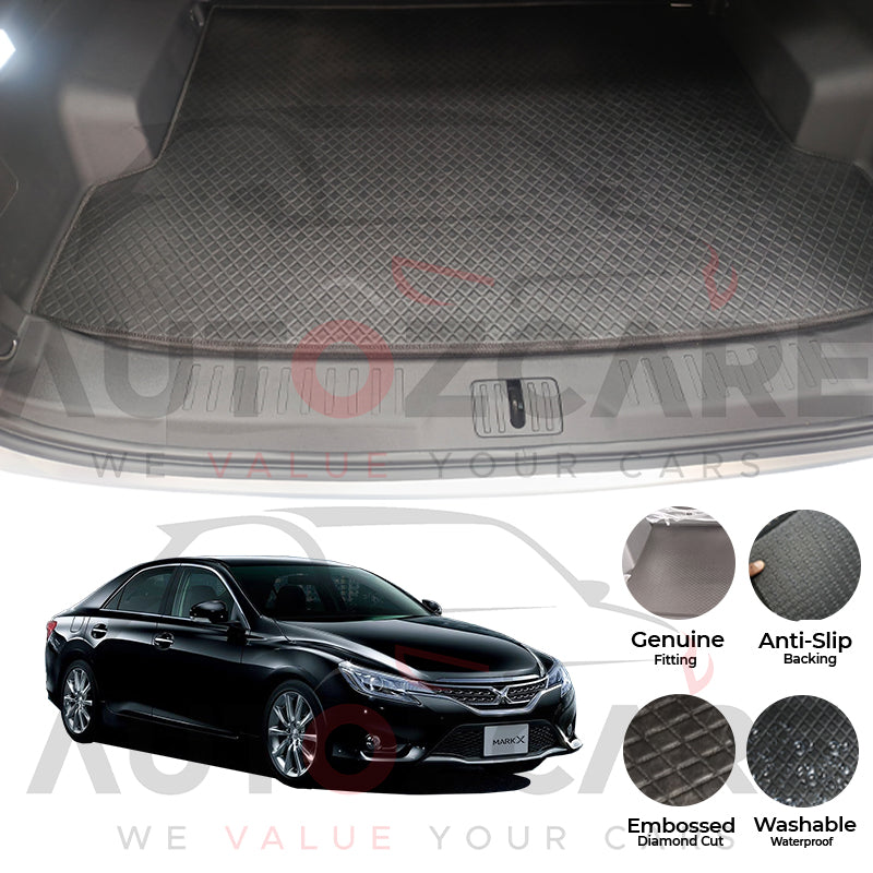Toyota Mark X China Rexine Custom-Size Trunk Mat - Model 2010-2019