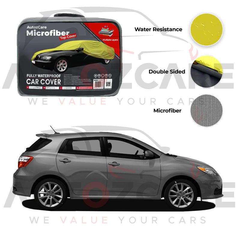 Toyota Matrix Microfiber Car Top Cover - Model 2008-2014
