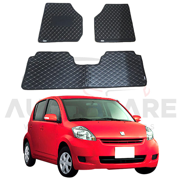 Toyota Passo 7D Floor Mat ( Flat Style ) - Model 2005-2010 - AutozCare Pakistan