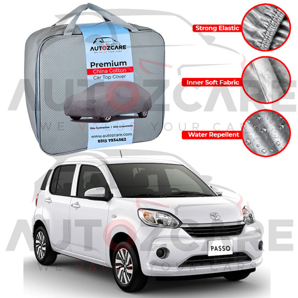 Toyota Passo 2017-2025 | China Cotton Top Cover | Soft Inner Fabric
